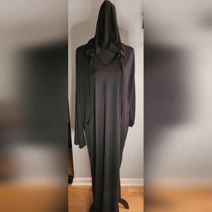 Hooded costume gown